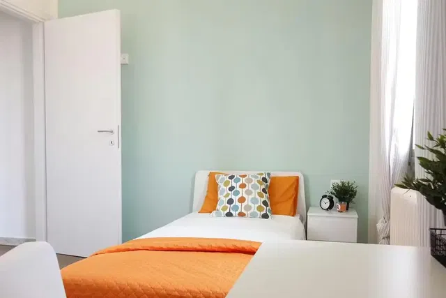 Υπνοδωμάτιο; φυσικό φως, μοντέρνο στυλ