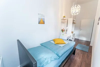 Quarto; luz natural, estilo moderno