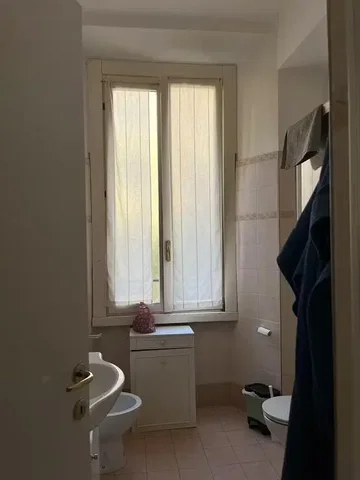 Toalet; pločice, prirodna svjetlost