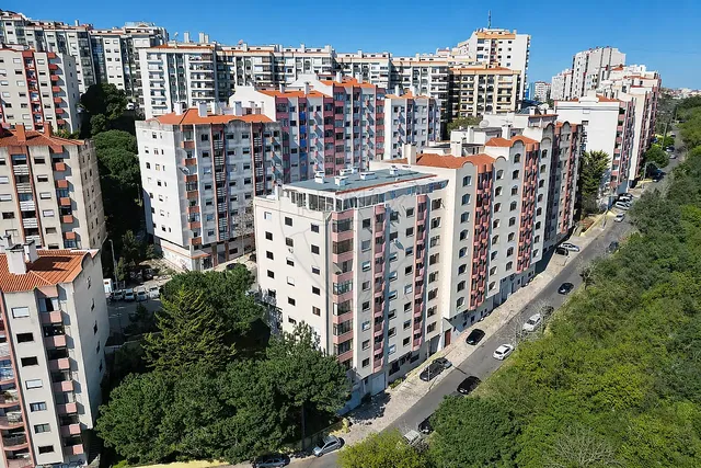 Maison et environs; vue