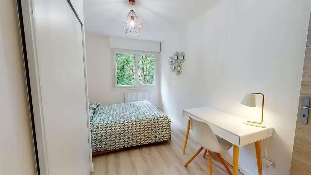 Schlafzimmer; tageslicht, moderner stil