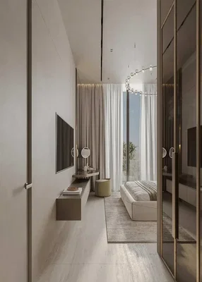 Yatak odası; doğal ışık, modern stil, fayans zemin