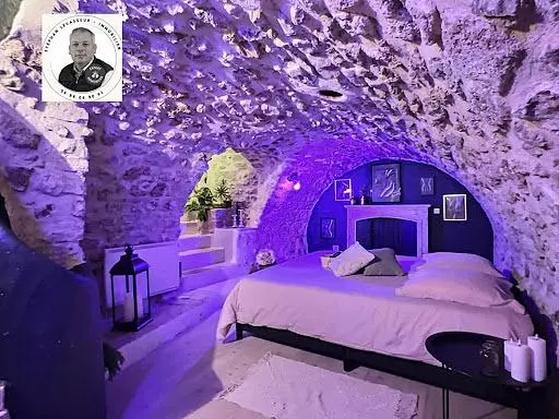 Dormitorio; luz natural, estilo rústico