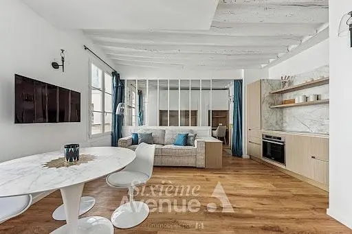 Salón; vista, luz natural, estilo moderno, suelo de madera