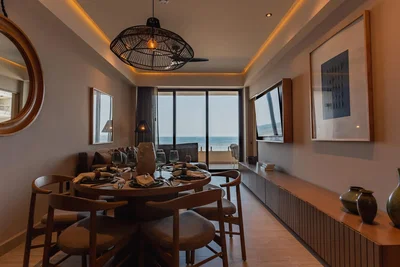 Esszimmer; blick, moderner stil, tageslicht