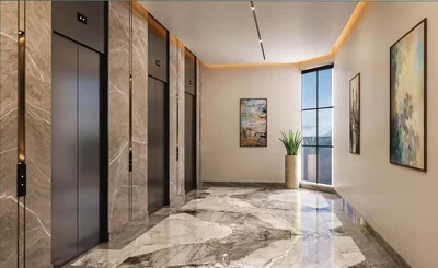 Autre; carrelage, lumière naturelle, style moderne, hauteur sous plafond