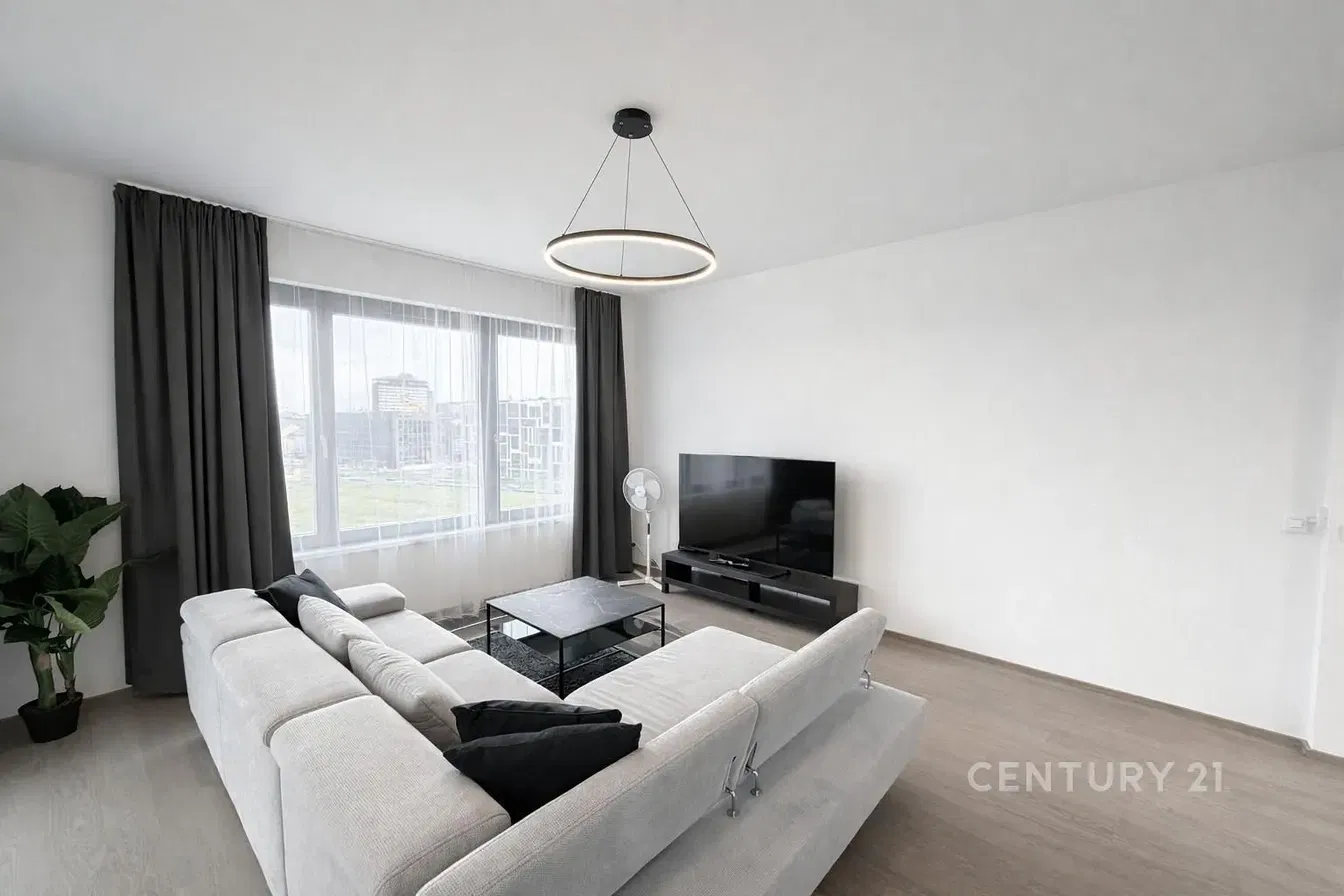 Wohnzimmer; blick, tageslicht, moderner stil