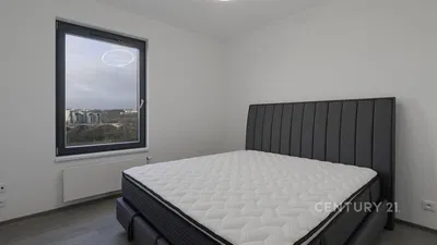 Schlafzimmer; blick, tageslicht, moderner stil