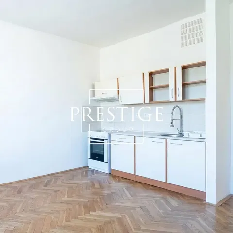 Kitchen; kitchen appliances, wood floor, natural light, renovated