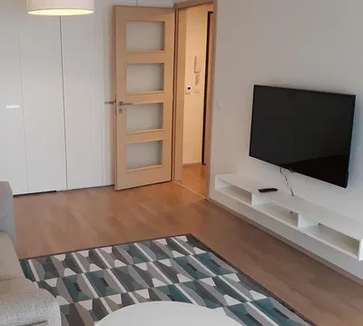 Wohnzimmer; holzboden, tageslicht, moderner stil