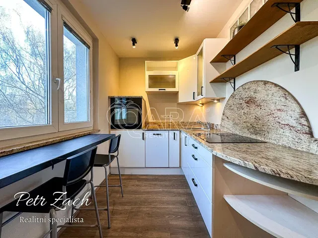 Κουζίνα; συσκευές κουζίνας, θέα, φυσικό φως, μοντέρνο στυλ