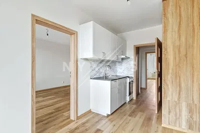 Küche; holzboden, renoviert, tageslicht