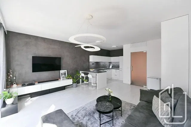 Woonkamer; natuurlijk licht, moderne stijl, gerenoveerd