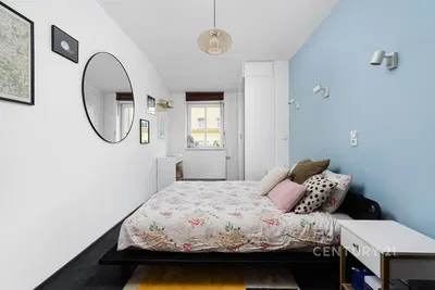 Spavaća soba; prirodno svjetlo, moderni stil