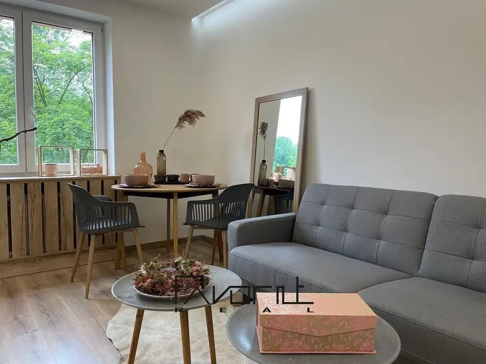 Obývací pokoj; výhled, přirozené světlo, moderní styl