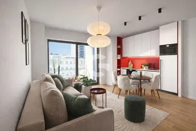 Wohnzimmer; blick, moderner stil, tageslicht