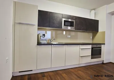 Cucina; elettrodomestici, pavimento in legno, ristrutturato, luce naturale, stile moderno