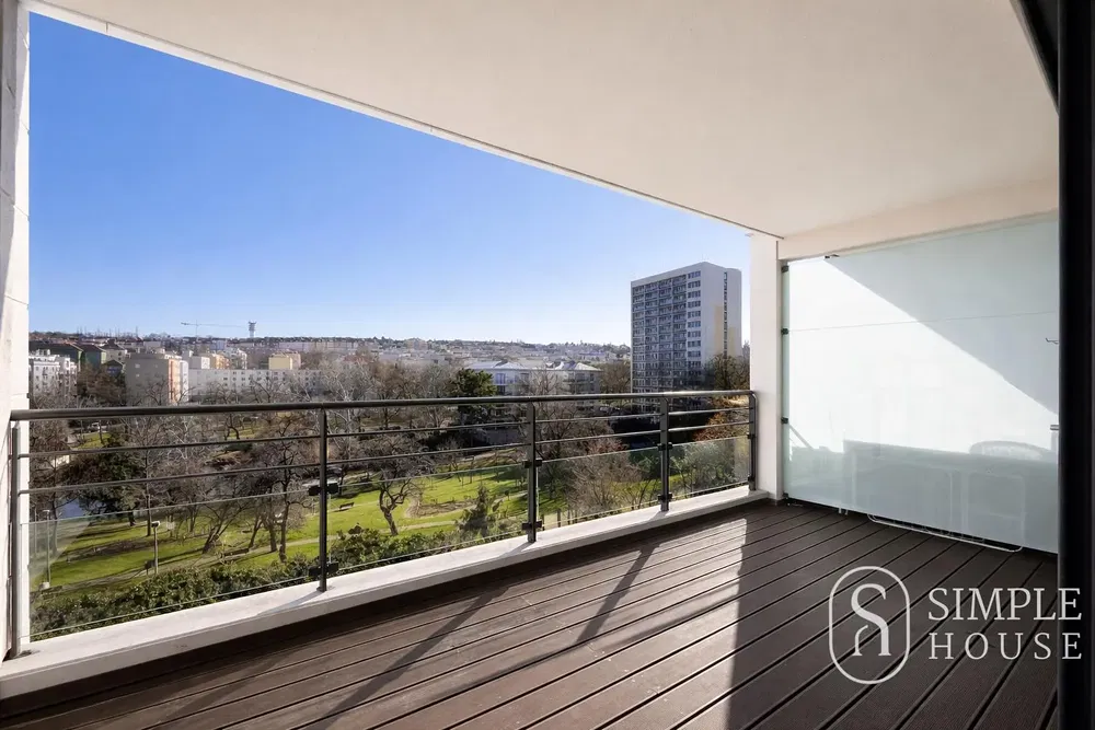 Balkon; blick