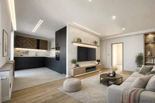 Soggiorno; luce naturale, stile moderno, ristrutturato