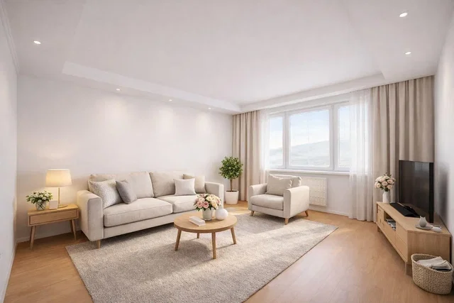 Wohnzimmer; tageslicht, moderner stil