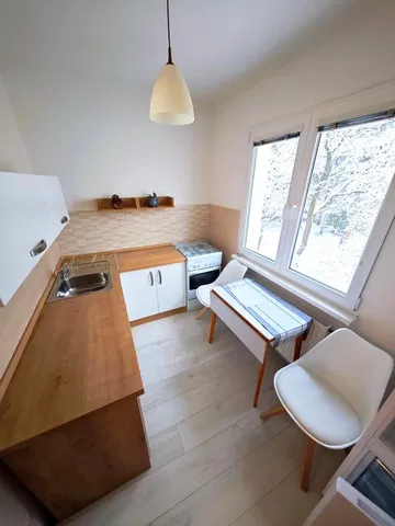 Kitchen; view, natural light