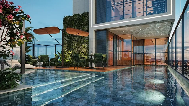 Terrazza; vista, luce naturale