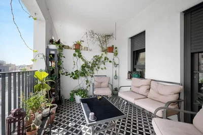 Terrasse; vue, lumière naturelle