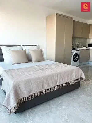 Yatak odası; doğal ışık, modern stil