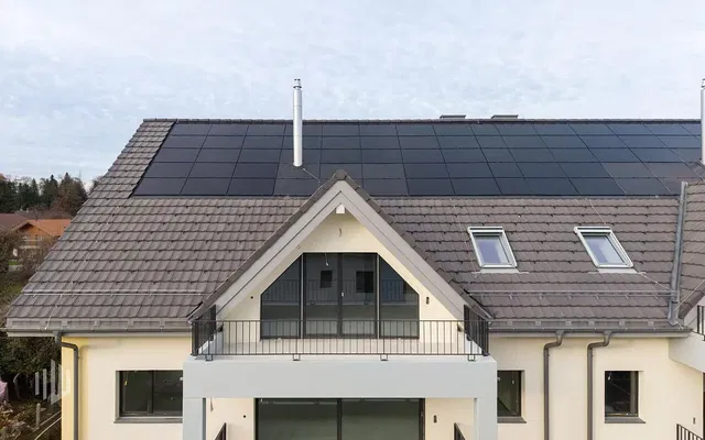 Haus und umgebung; blick