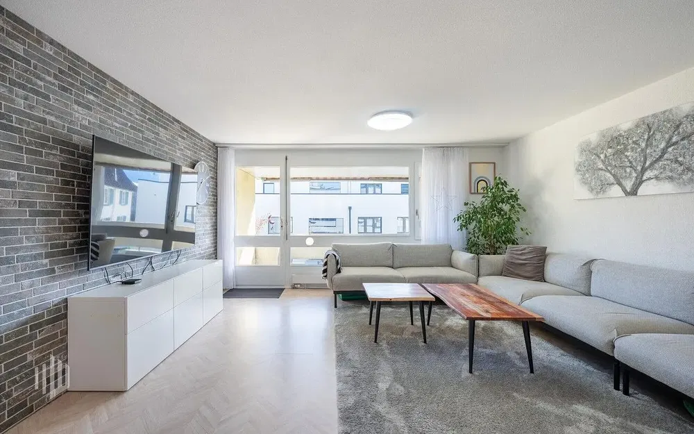 Wohnzimmer; tageslicht, moderner stil