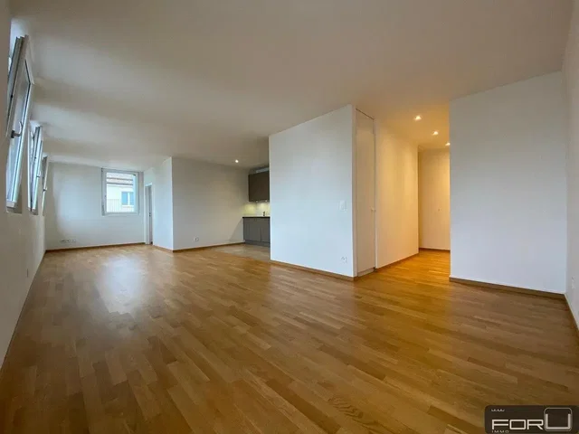 Sala de estar; chão de madeira, luz natural