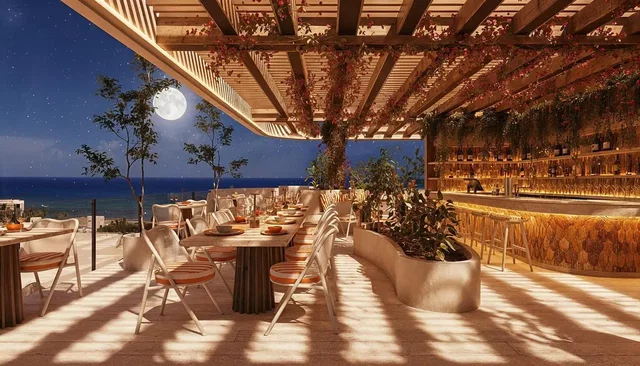 Terrasse; vue