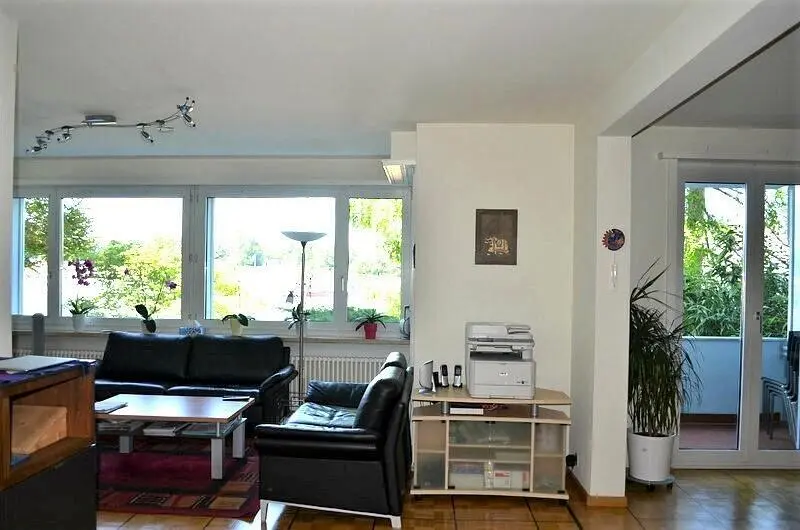 Wohnzimmer; tageslicht, blick