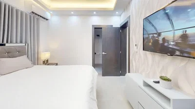 Spavaća soba; prirodno svjetlo, moderni stil, renoviran