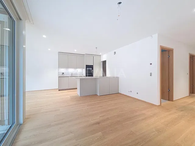 Kitchen; wood floor, natural light, renovated