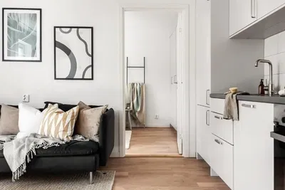 Salon; style moderne, lumière naturelle, parquet