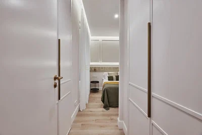 Schlafzimmer; tageslicht, moderner stil