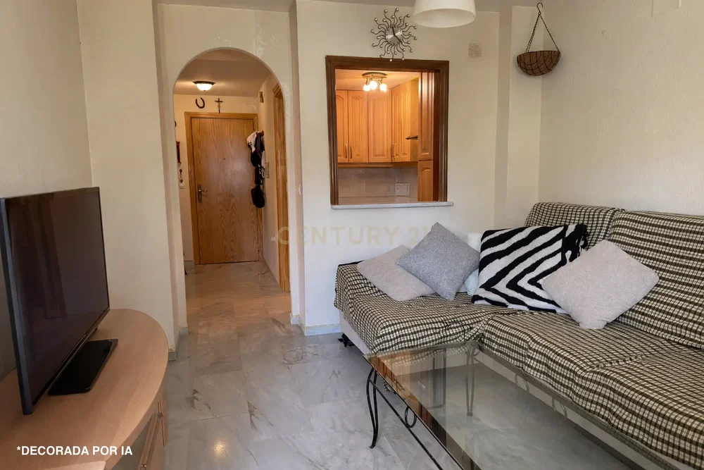 Obývací pokoj; dlažba, přirozené světlo