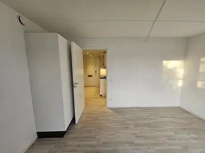 Дневна соба; дрвени под, природно светло