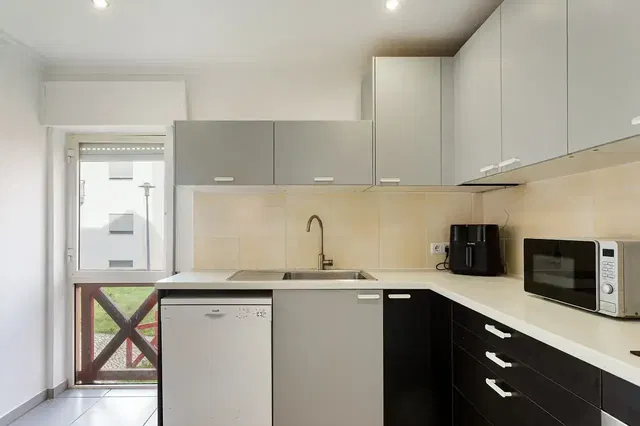 Cocina; electrodomésticos, vista, luz natural