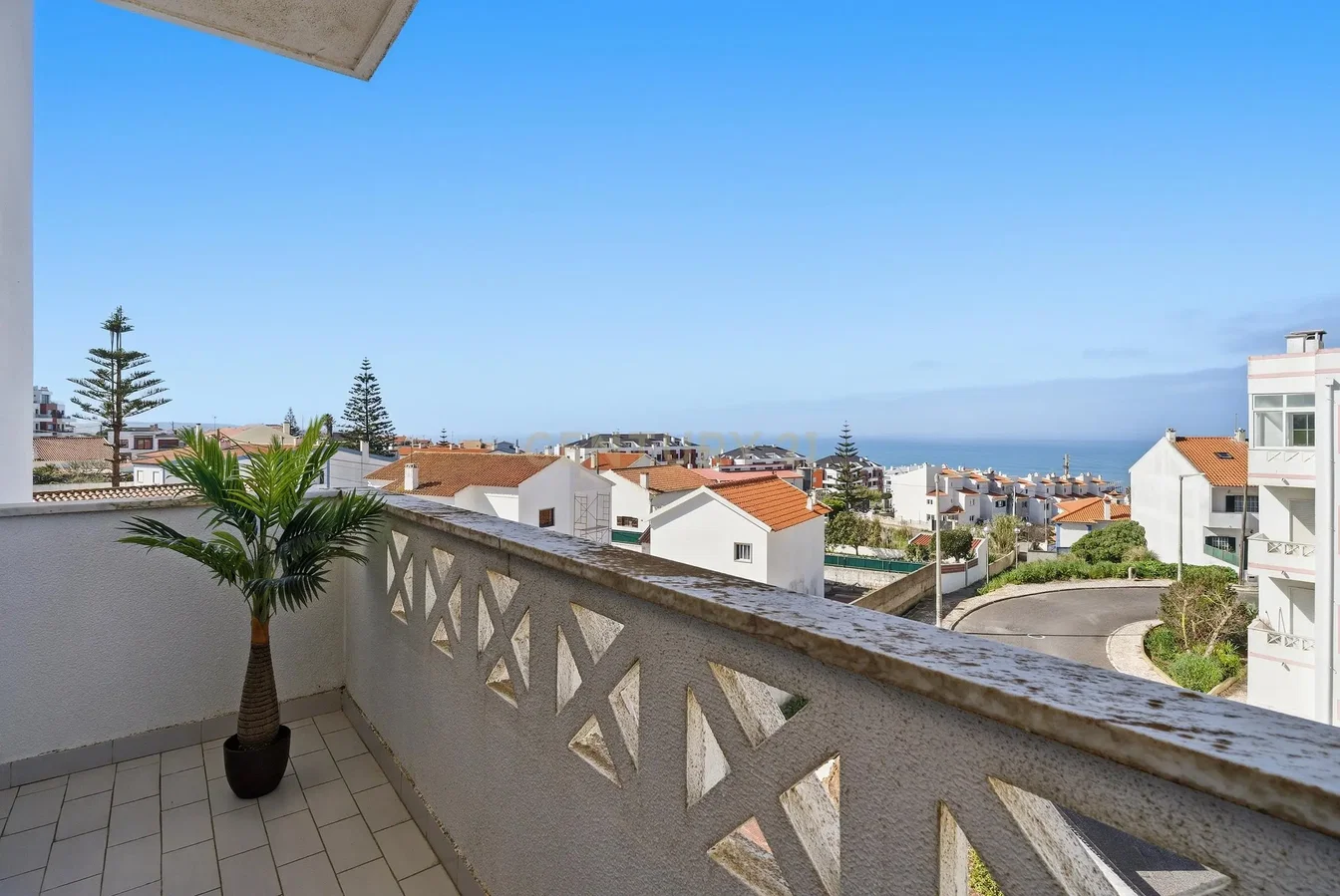 Balcon; vue, carrelage