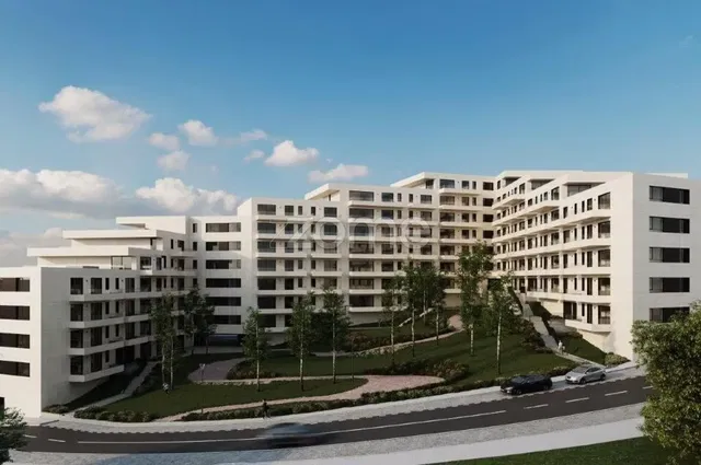 Maison et environs; vue