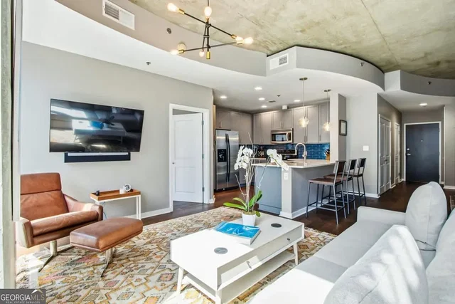 Living room; natural light, modern style