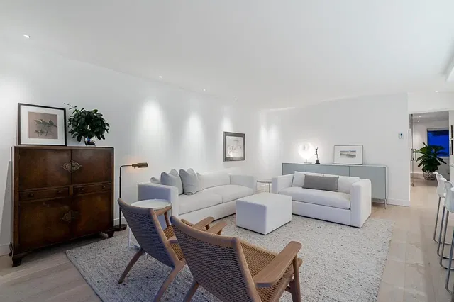 Salon; lumière naturelle, style moderne