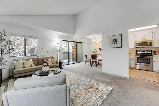 Living room; view, natural light