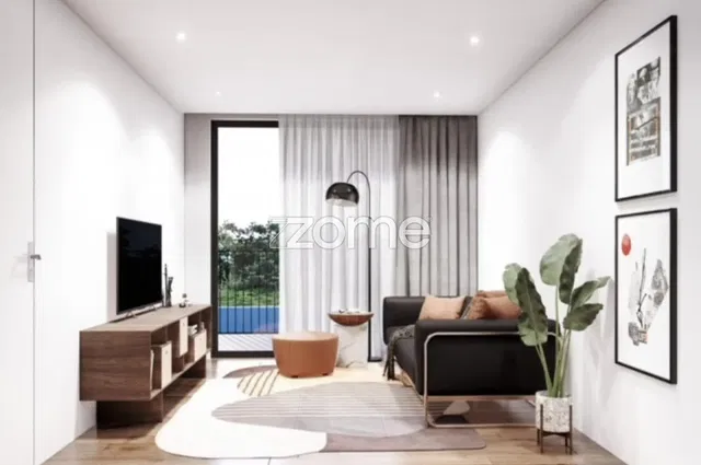 Woonkamer; uitzicht, natuurlijk licht, moderne stijl