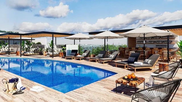 Terrace; view, natural light