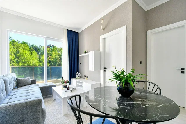 Living room; view, natural light