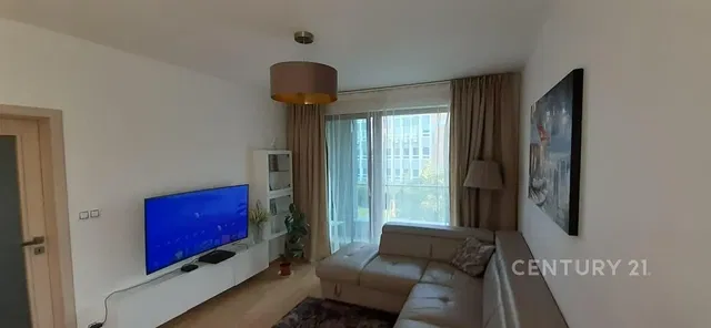 Dnevna soba; pogled, prirodno svjetlo, moderni stil