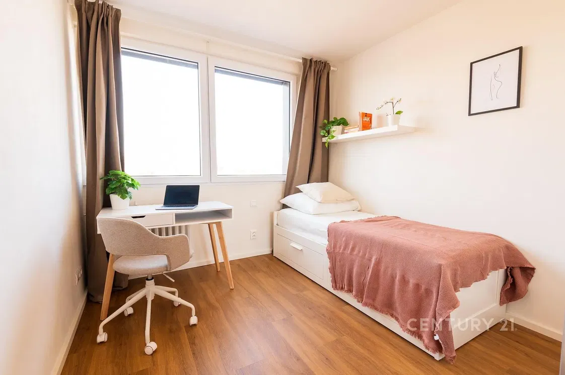 Schlafzimmer; tageslicht, moderner stil